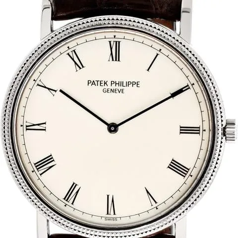 Patek Philippe Calatrava 3520DG-001 32mm White gold White