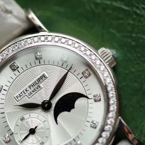 Patek Philippe Calatrava 4858G-001 28mm White gold Silver 6