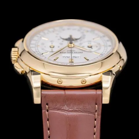 Patek Philippe Perpetual Calendar Chronograph 5970J-001 40mm Yellow gold Silver 7