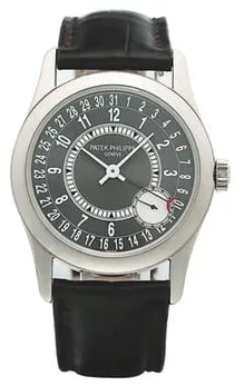 Patek Philippe Calatrava 6000G-010 37mm White gold Gray