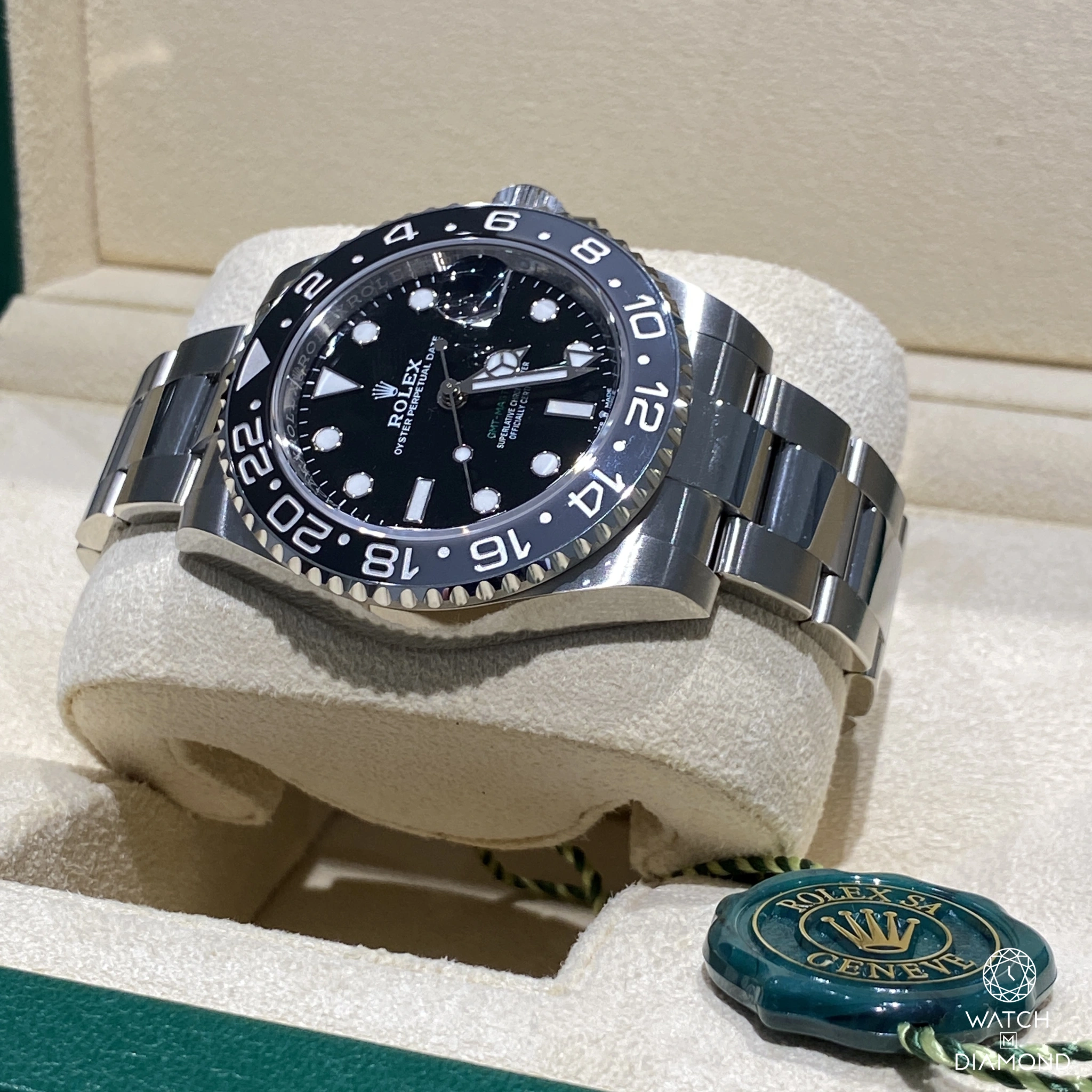 Rolex GMT-Master II 126710GRNR 40mm Stainless steel Black 2