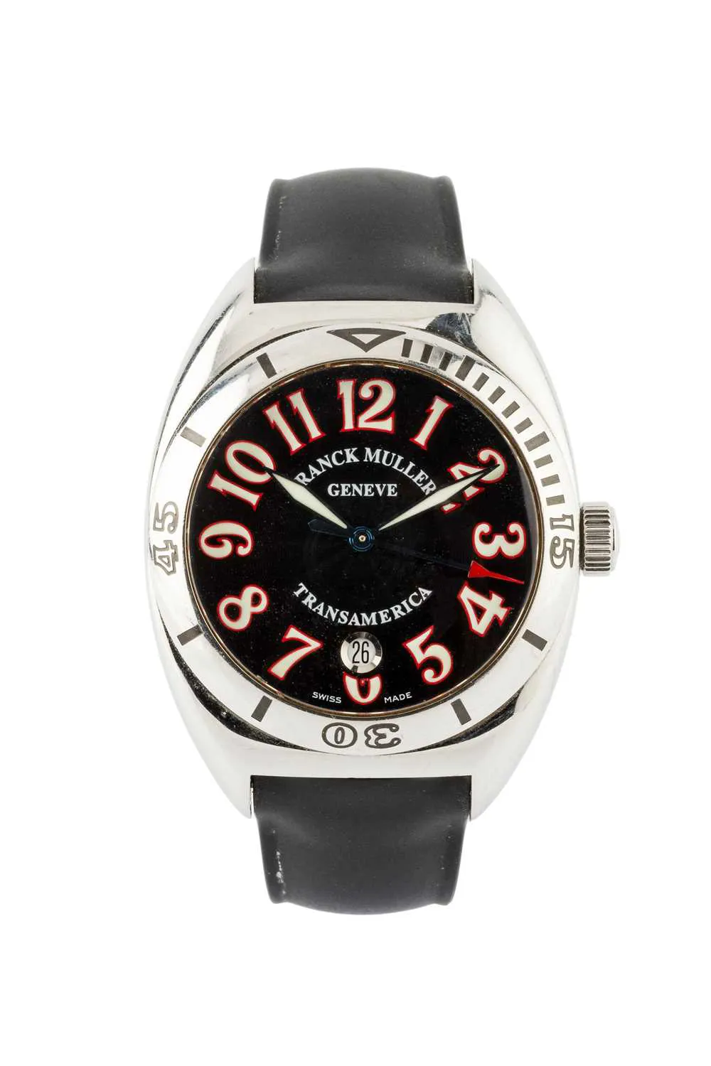 Franck Muller Transamerica 40mm Stainless steel Black