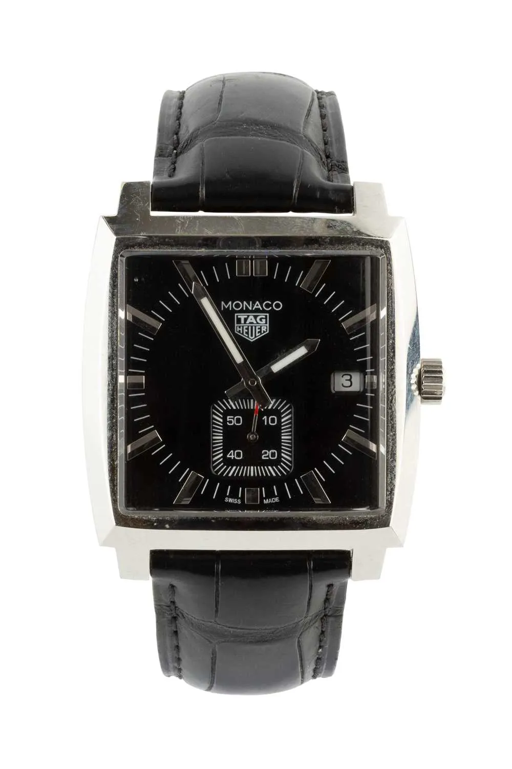 TAG Heuer Monaco WAW131A Stainless steel Black