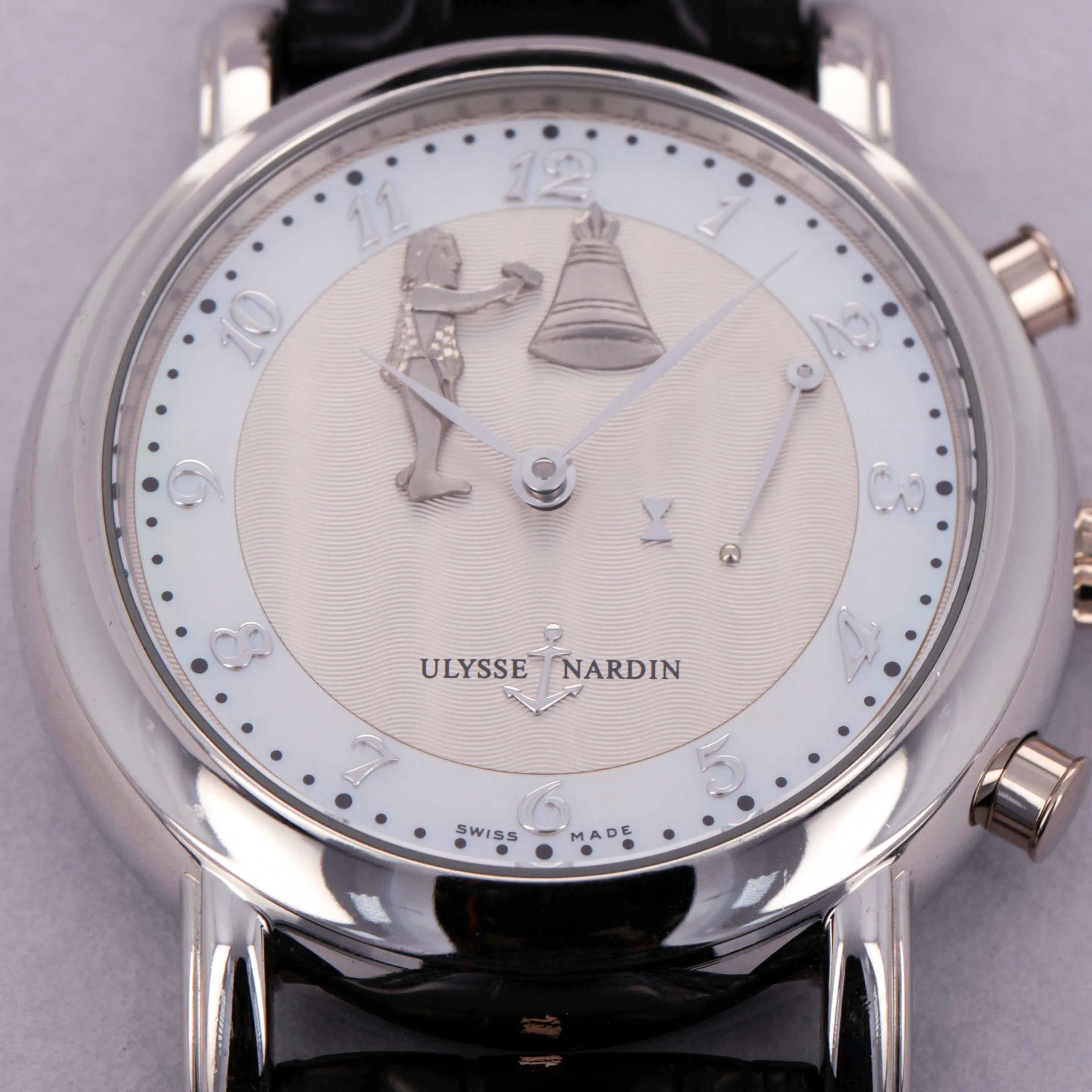 Ulysse Nardin San Marco 759-20 40.5mm Platinum Silver 11