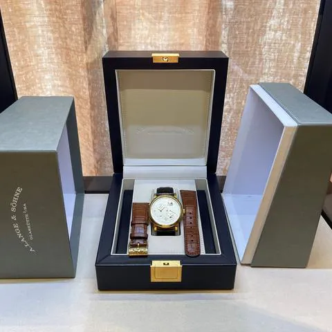 A. Lange & Söhne Lange 1 116.021 42mm Yellow gold Silver 13