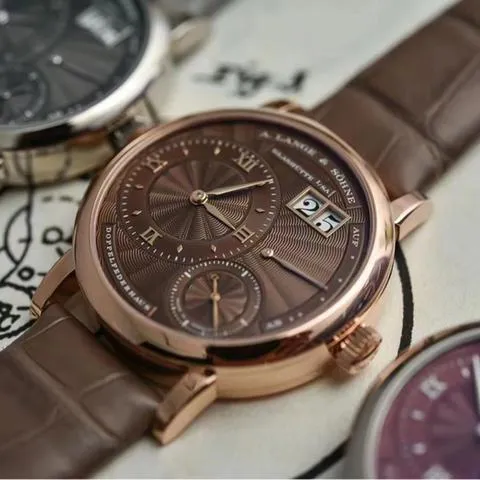 A. Lange & Söhne Lange 1 181.037 37mm Rose gold Brown