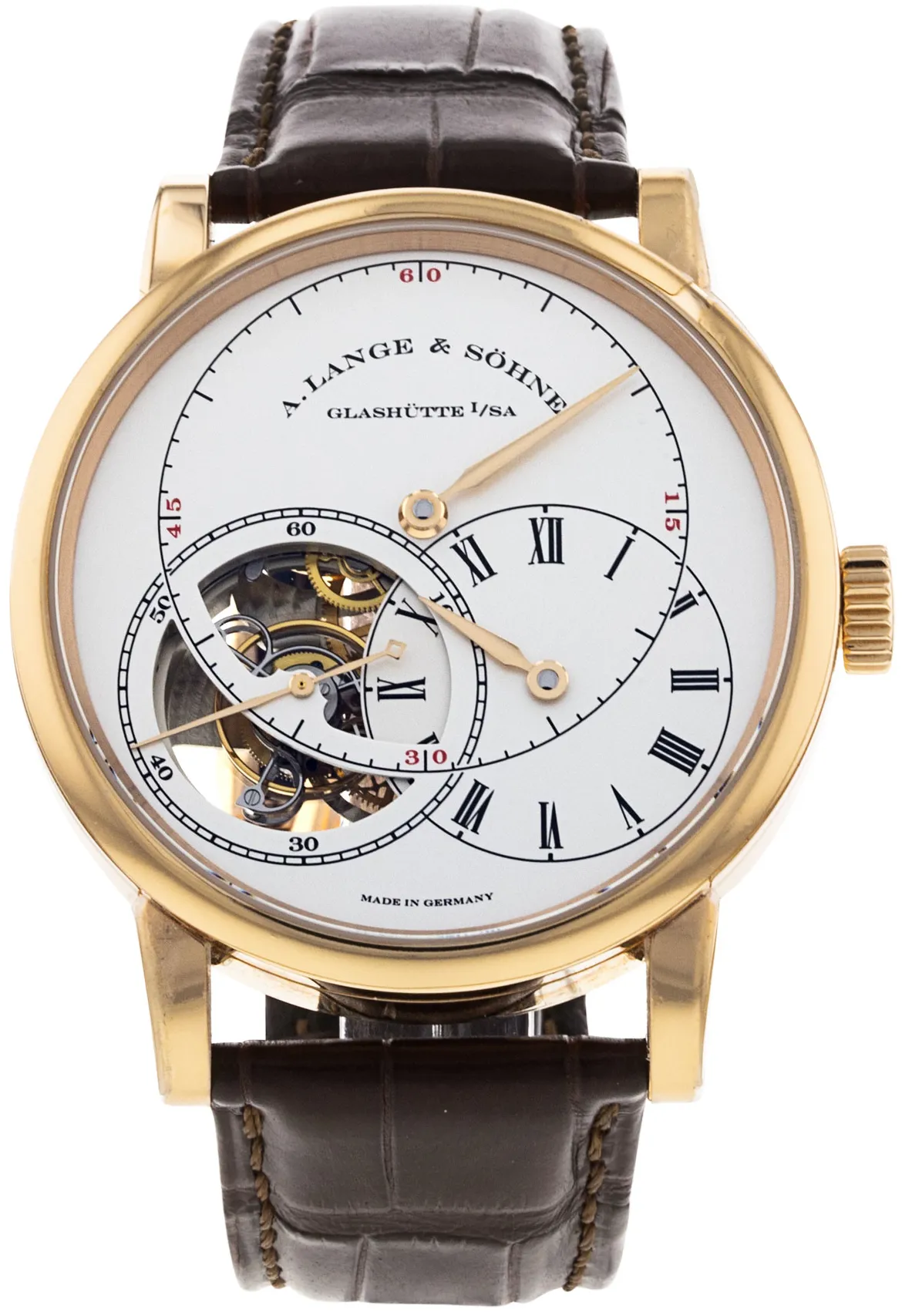 A. Lange & Söhne Richard Lange 760.032 42mm Rose gold Silver