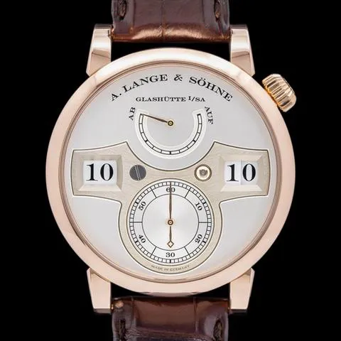 A. Lange & Söhne Zeitwerk 140.032 42mm Rose gold Silver