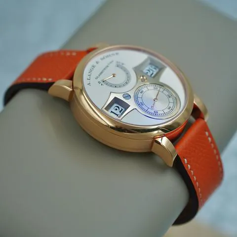 A. Lange & Söhne Zeitwerk 140.032 42mm Rose gold Silver