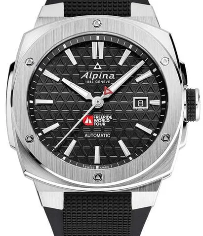 Alpina Alpiner AL-525FWT4AE6 41mm Stainless steel Black