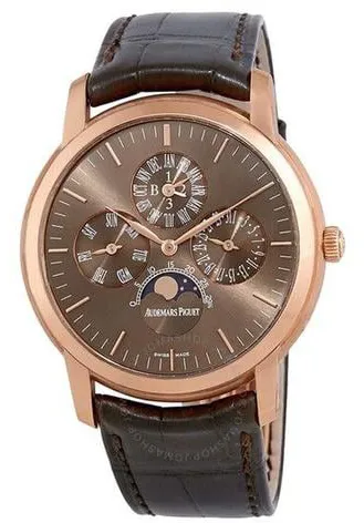 Audemars Piguet Jules Audemars 26390OR.OO.D093CR.01 41mm Rose gold Brown