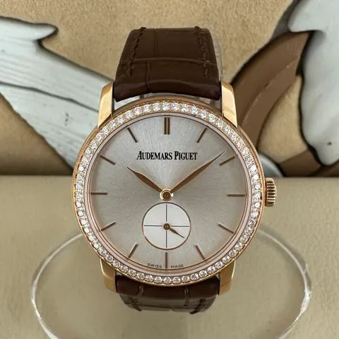 Audemars Piguet Jules Audemars 77239OR.ZZ.A088CR.01 33mm Rose gold Silver