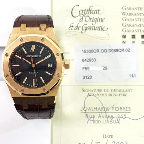 Audemars Piguet Royal Oak 15300OR.OO.D088CR.02 39mm Rose gold Silver 2