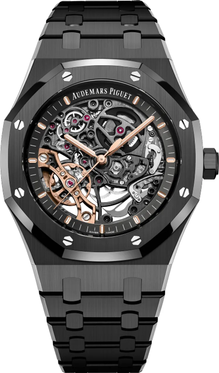 Audemars Piguet Royal Oak 15416CE.OO.1225CE.01 41mm Black ceramic Slate grey