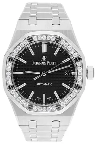 Audemars Piguet Royal Oak 15451ST.ZZ.1256ST.01 37mm Stainless steel Black