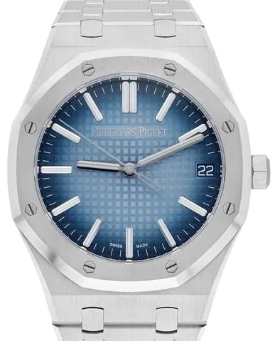 Audemars Piguet Royal Oak 15510BC.OO.1320BC.02 41mm White gold Blue