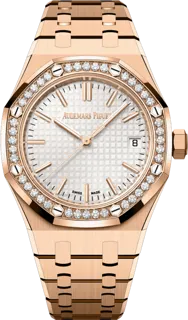 Audemars Piguet Royal Oak 15551OR.ZZ.1356OR.04 Rose gold Silver