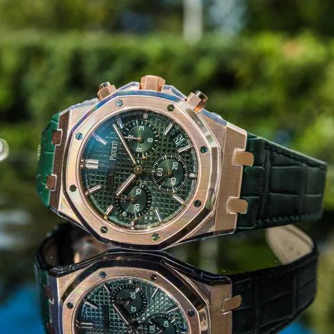 Audemars Piguet Royal Oak 26240OR.OO.D404CR.01 41mm Rose gold Green