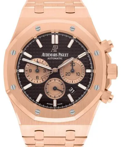 Audemars Piguet Royal Oak 26331OR.OO.1220OR.02 41mm Rose gold Brown