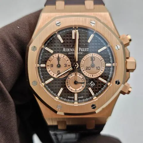 Audemars Piguet Royal Oak 26331OR.OO.D821CR.01 41mm Rose gold Brown