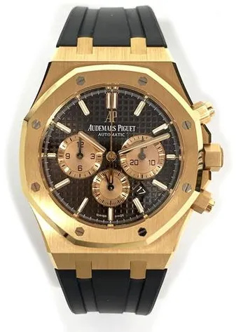 Audemars Piguet Royal Oak 26331OR.OO.D821CR.01 41mm Rose gold Brown 1