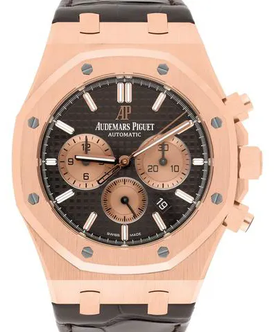 Audemars Piguet Royal Oak 26331OR.OO.D821CR.01 41mm Rose gold Brown