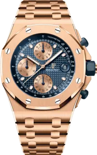 Audemars Piguet Royal Oak Offshore 26238OR.OO.2000OR.01 Rose gold Blue