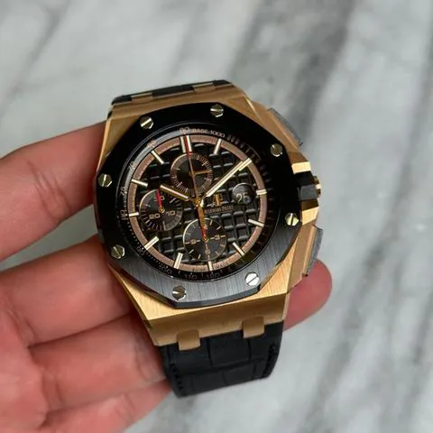 Audemars Piguet Royal Oak Offshore 26401RO.OO.A002CA.02 44mm Rose gold Black