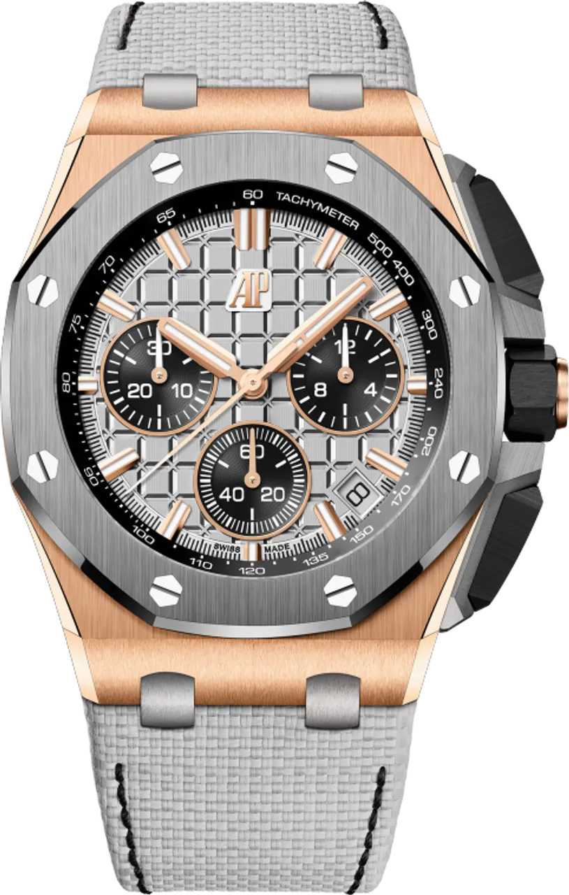 Audemars Piguet Royal Oak Offshore 26420OI.OO.A015VE.01 43mm Rose gold Gray