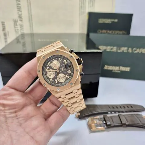 Audemars Piguet Royal Oak Offshore 26470OR.OO.1000OR.02 42mm Rose gold Gray