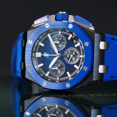 Audemars Piguet Royal Oak Offshore Chronograph 26420CE.OO.A043VE.01 43mm Ceramic Blue