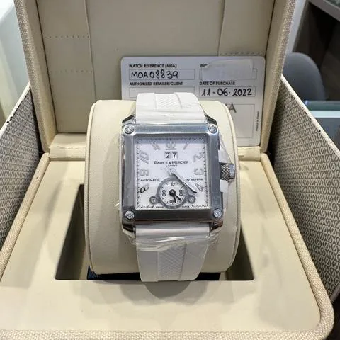 Baume & Mercier Hampton M0A08839 Stainless steel White