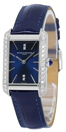 Baume & Mercier Hampton M0A10709 22.2mm Stainless steel Blue