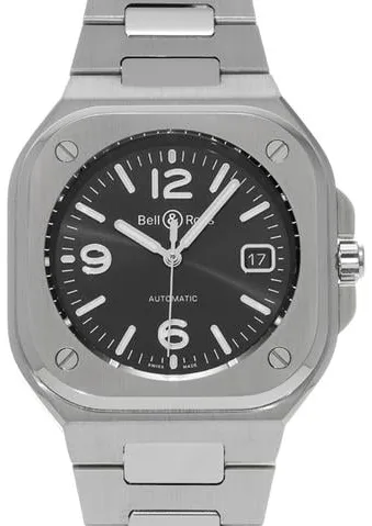 Bell & Ross Instruments BR05A-BL-ST/SST 40mm Stainless steel Black