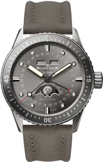 Blancpain Bathyscaphe Quantième Complet Phases de Lune 5054 1210 G52A Titanium Gray