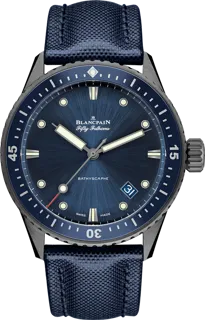 Blancpain Fifty Fathoms 5000-0240-O52A Ceramic Blue