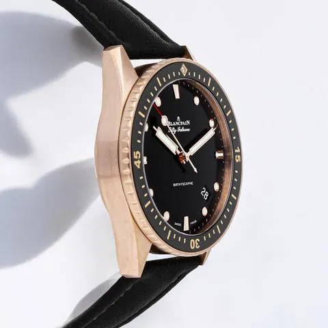 Blancpain Fifty Fathoms 5000-36S30-B52 A 43mm Rose gold Black 2