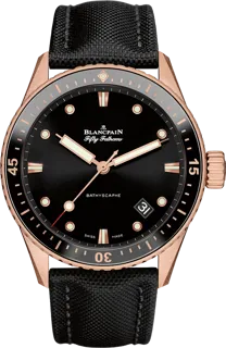 Blancpain Fifty Fathoms 5000-36S30-B52 A Rose gold Black