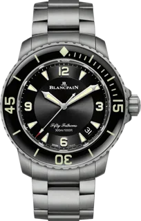 Blancpain Fifty Fathoms 5015-12B30-98B Titanium Black