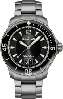 Blancpain Fifty Fathoms 5050 12B30 98B Titanium Black