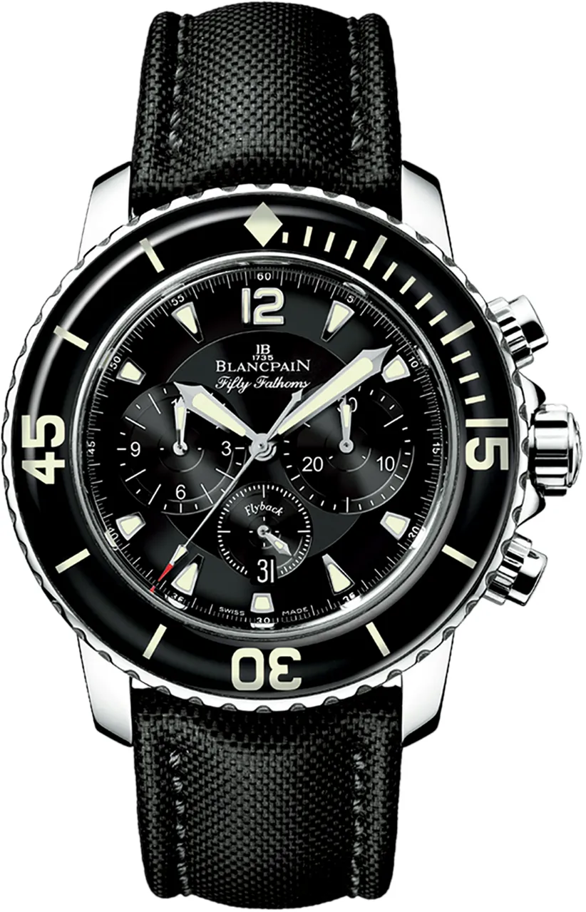 Blancpain Fifty Fathoms 5085F 1130 52A 45mm Stainless steel Black