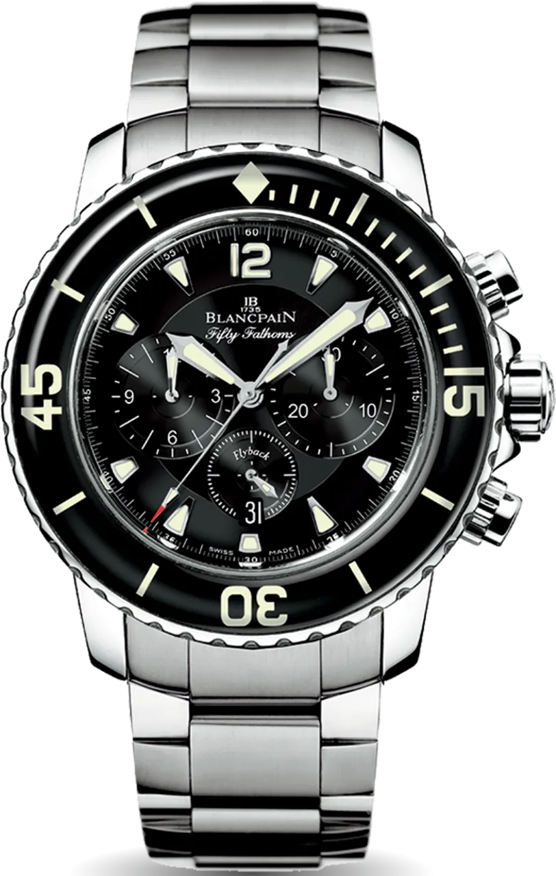 Blancpain Fifty Fathoms 5085F-1130-71S 45mm Stainless steel Black