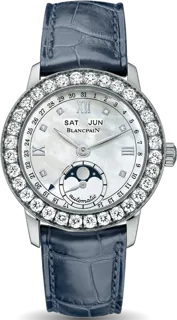 Blancpain Léman Moonphase 2360-1991A-55A White gold White