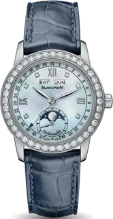 Blancpain Léman Moonphase 2360-4691A-55A Stainless steel White