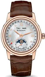 Blancpain Quantième Complet 2360-3691A-55A Red gold White