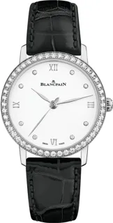 Blancpain Ultraplate 6104-4628-55A Stainless steel White