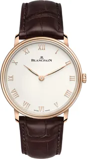 Blancpain Ultraplate 6605 3642 55B Red gold White