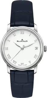 Blancpain Villeret 6127-1127-55B 33mm Stainless steel White