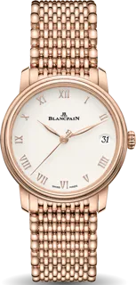 Blancpain Villeret 6127 3642 MMB Rose gold Silver