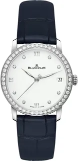 Blancpain Villeret 6127-4628-55B Stainless steel White